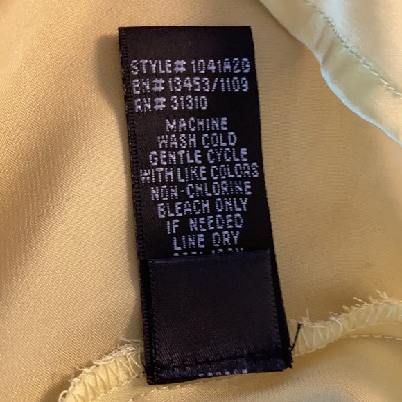 Yellow Silk I.N. San Francisco Tank Top - Picture 7 of 9